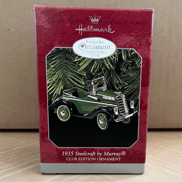 Hallmark Keepsake Ornament. 1935 Steelcraft by Murray. Kiddie Car Classics. - Picture 2 of 6